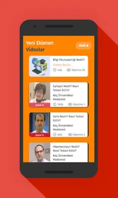 Koç Akademi – Video Eğitim android App screenshot 0