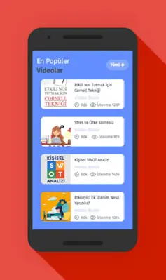 Koç Akademi – Video Eğitim android App screenshot 1