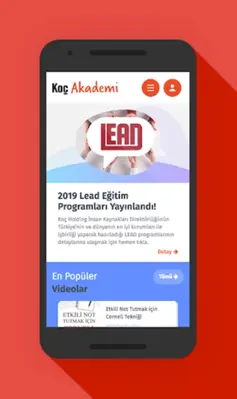 Koç Akademi – Video Eğitim android App screenshot 4